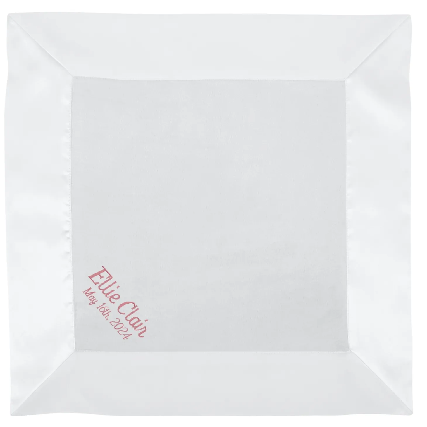 Any Embroidered Message Security Blanket