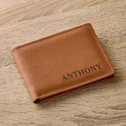 Any Message Anti-Theft Leather Wallet