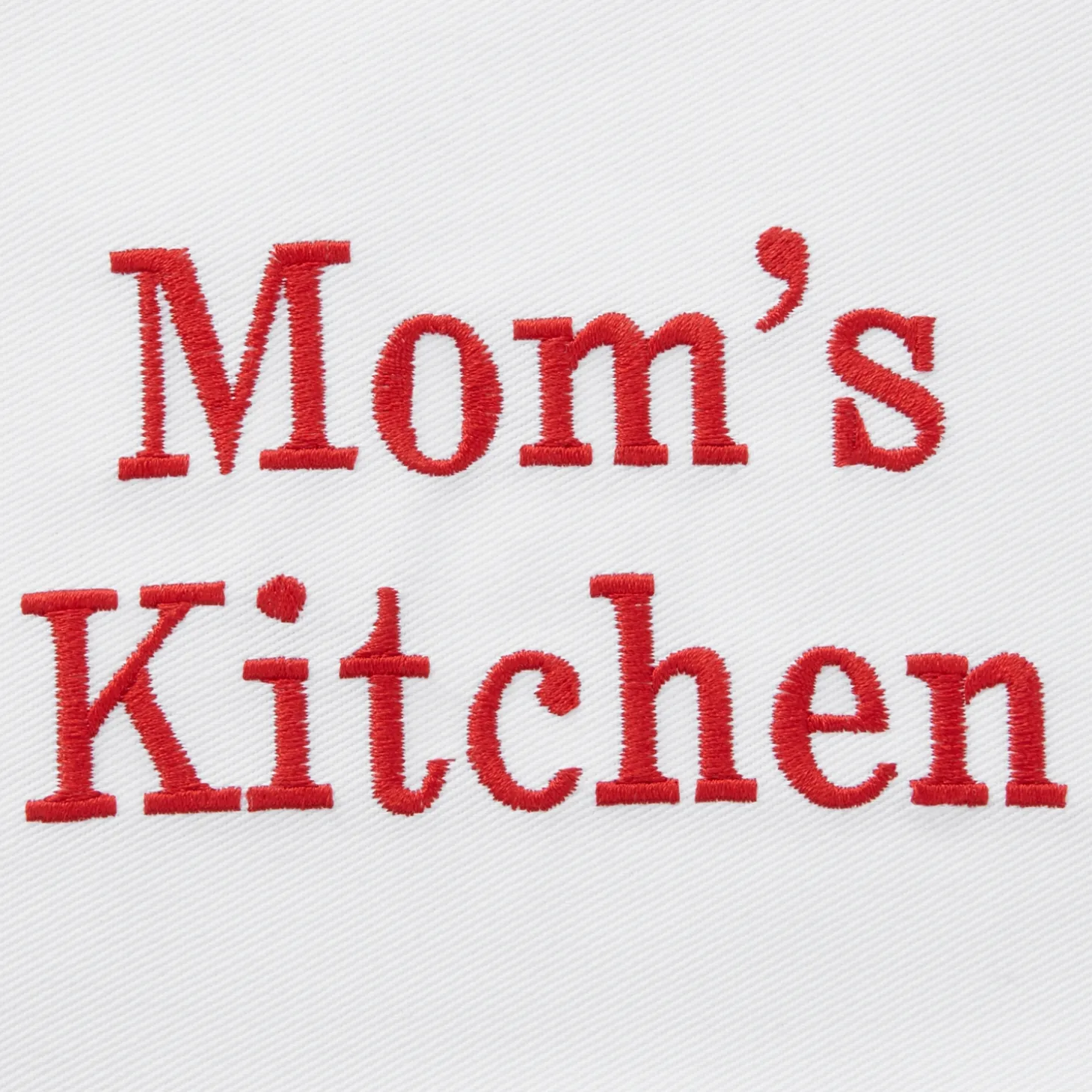 Any Message Embroidered Apron