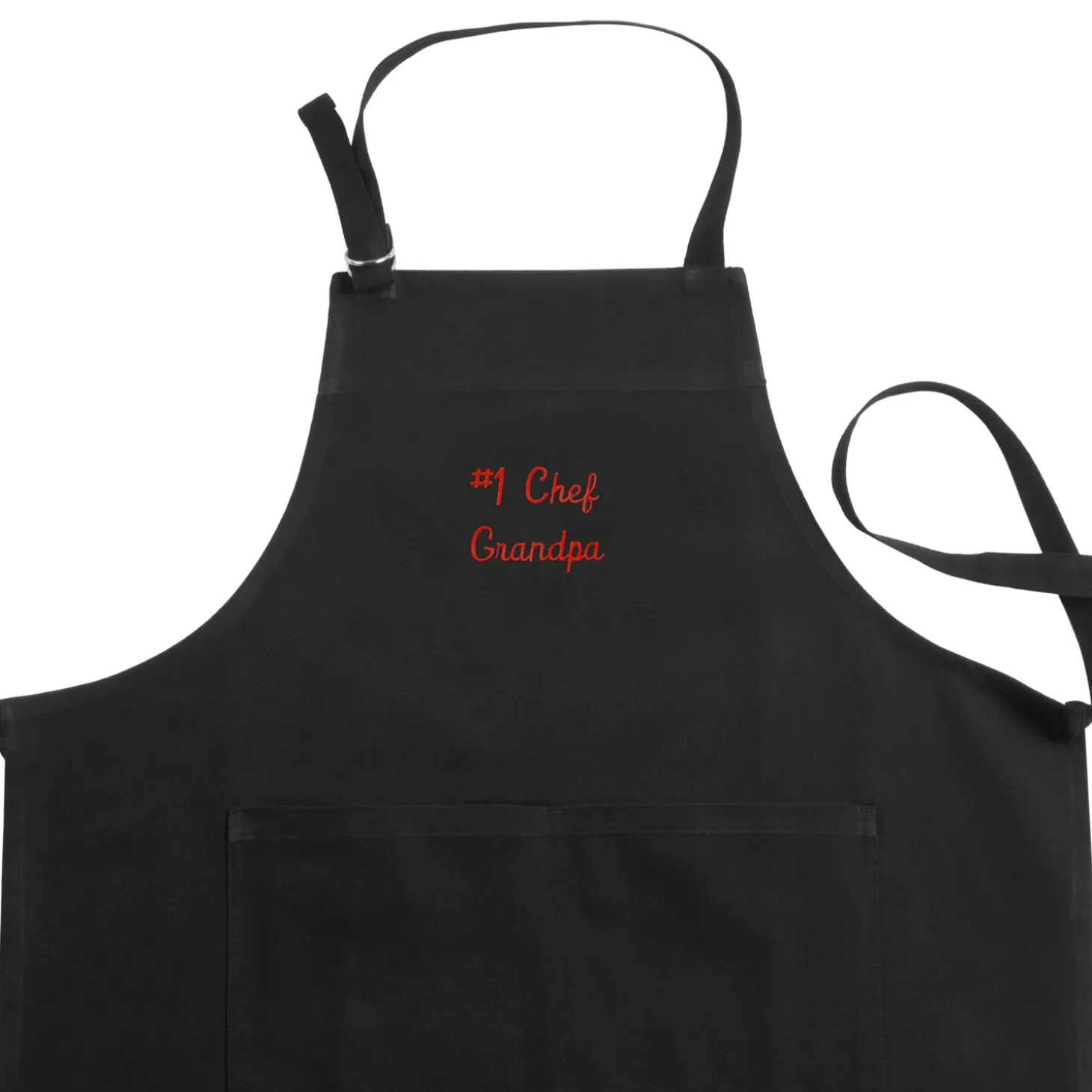 Any Message Embroidered Apron