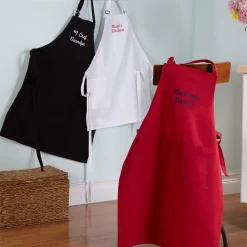 Any Message Embroidered Apron