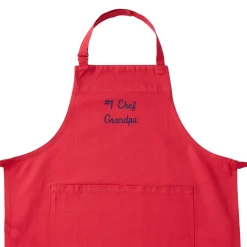 Any Message Embroidered Apron