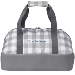Any Message Embroidered Casserole Carrier