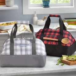 Any Message Embroidered Casserole Carrier