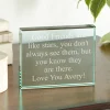 Any Message Glass Block
