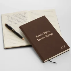 Any Message Leatherette Journal