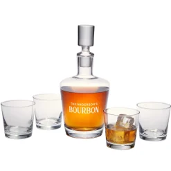 Any Message 5 Piece Decanter Set