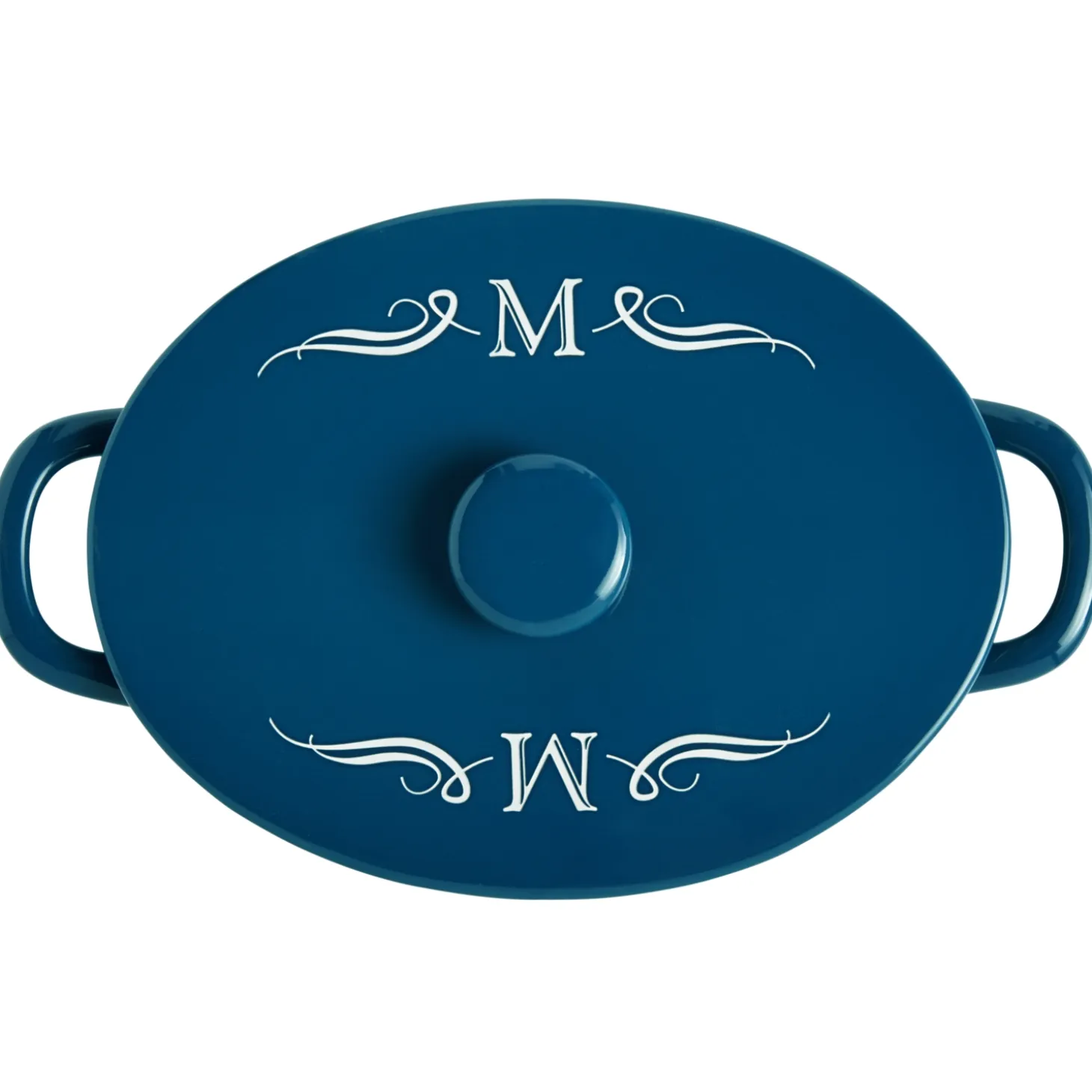 Any Message 4qt Oval Stoneware Casserole Dish