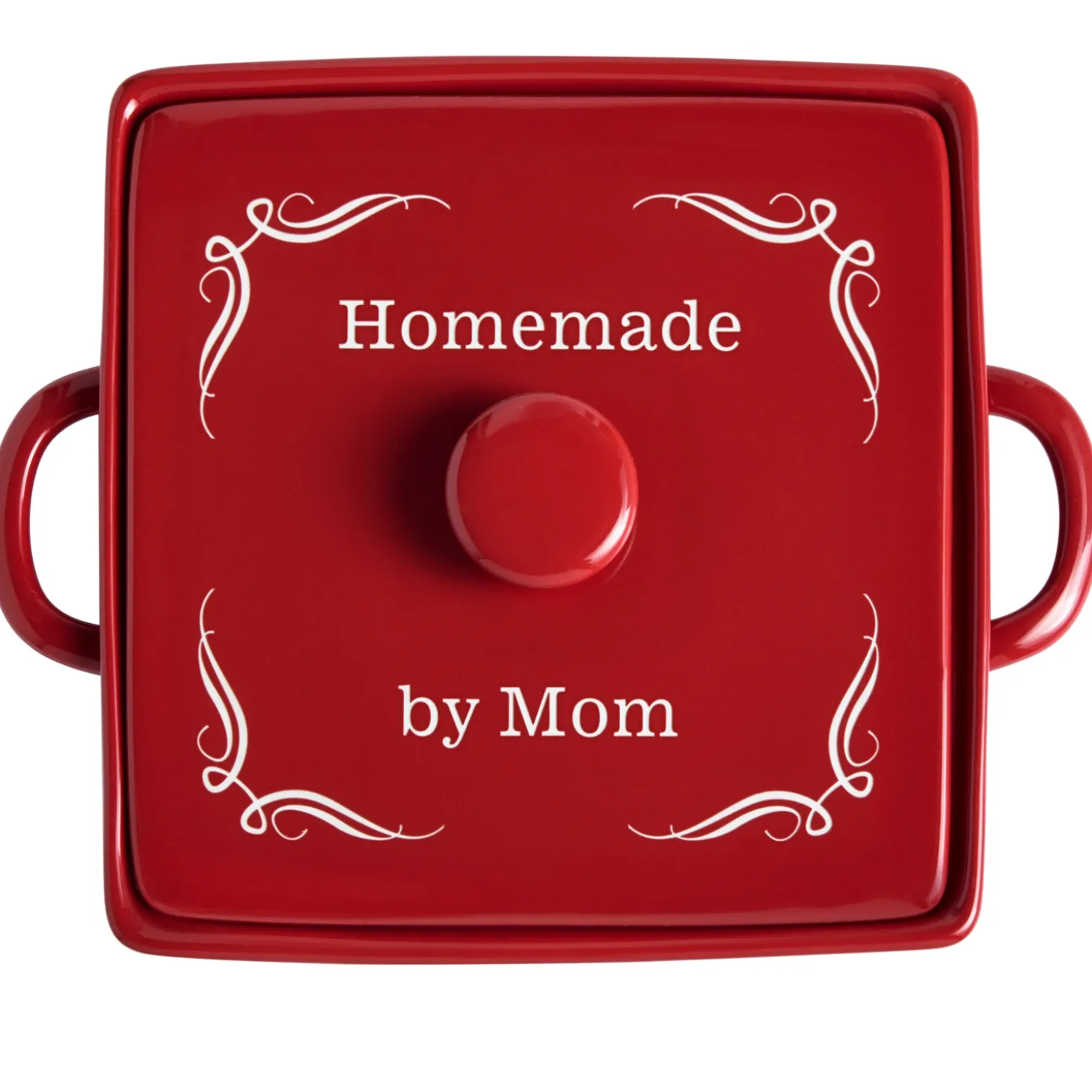 Any Message 3qt Square Stoneware Casserole Dish