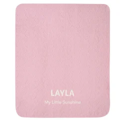 Any Message Quilted Baby Blanket