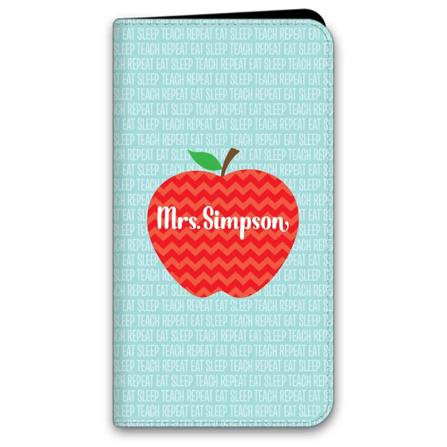 Apple For Teacher Phone Folio Case