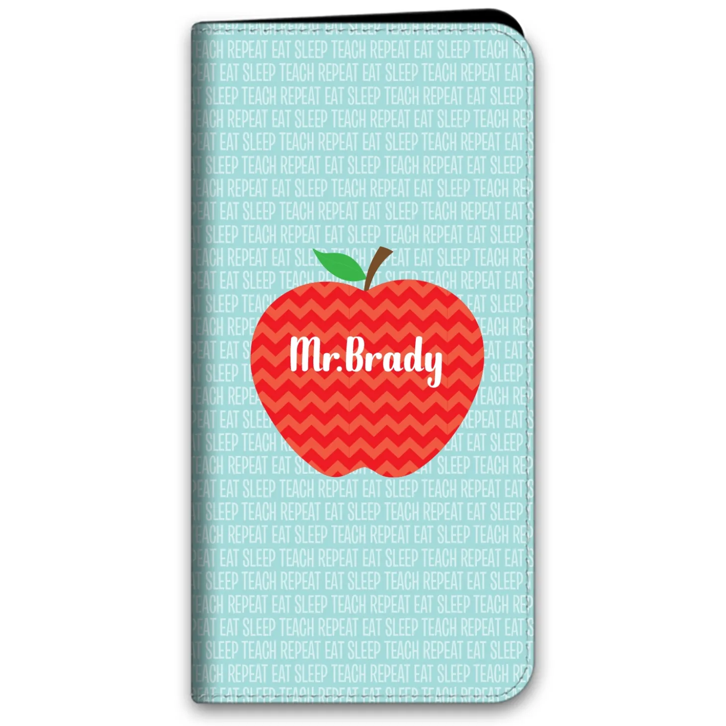 Apple For Teacher Phone Folio Case