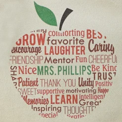 Apple For Teacher Tote Bag