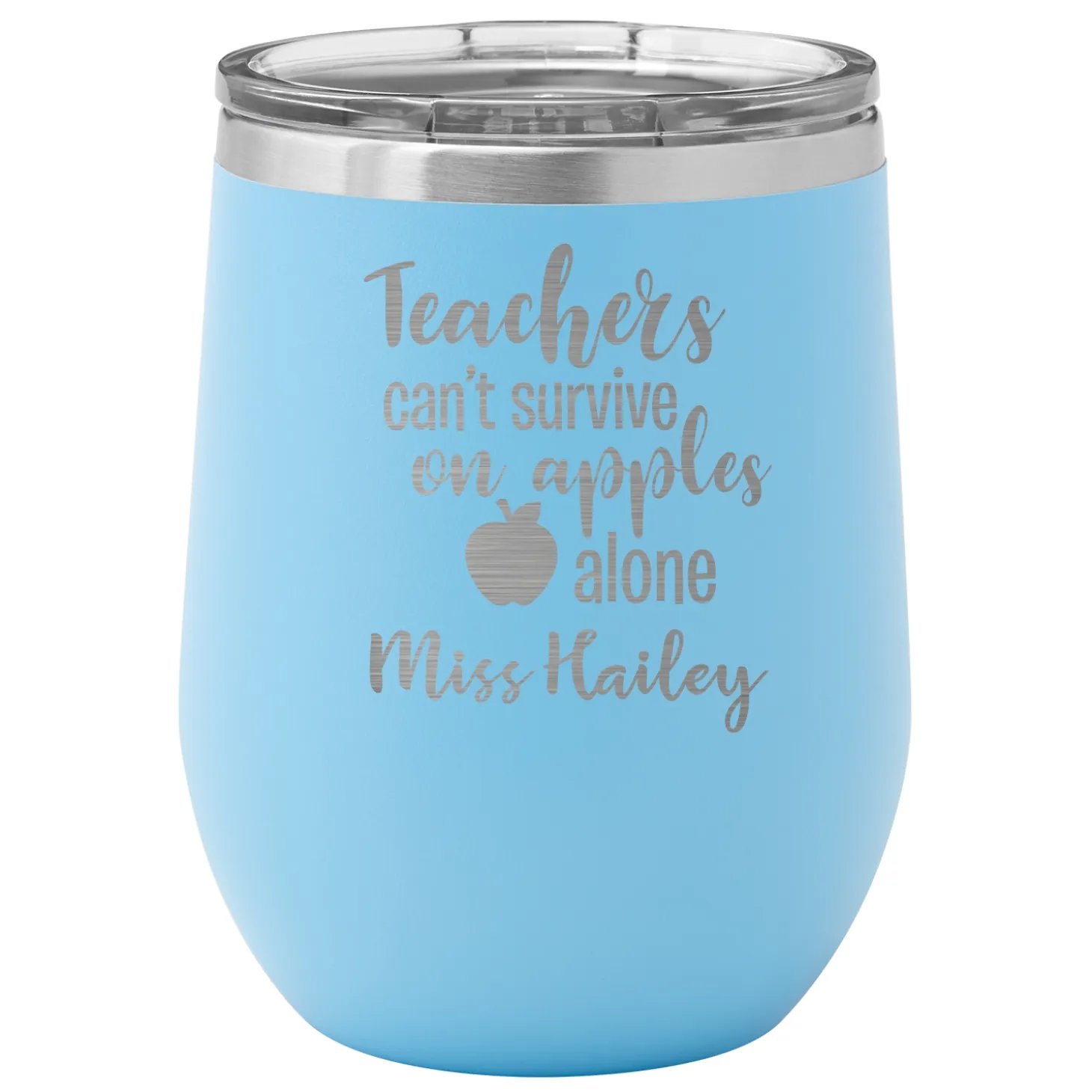 Apples Alone Insulated Wine Tumbler