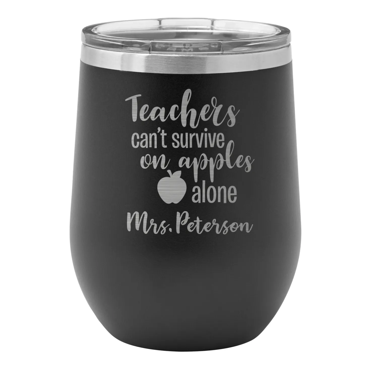 Apples Alone Insulated Wine Tumbler