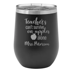 Apples Alone Insulated Wine Tumbler