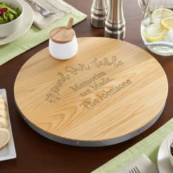 Around Our Table Lazy Susan