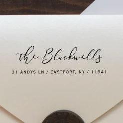 Artfully Autographed Self-Inking Stamp