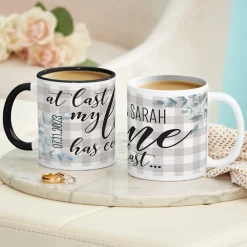 At Last Mug Set