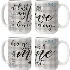 At Last Mug Set