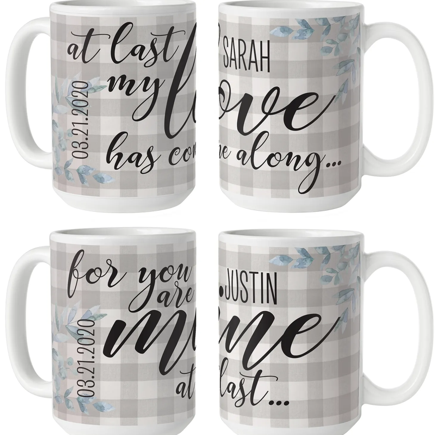 At Last Mug Set