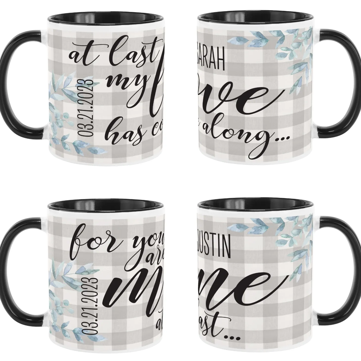 At Last Mug Set