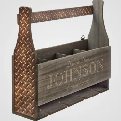 A Toast to Love Wall-Mounted Wine Rack