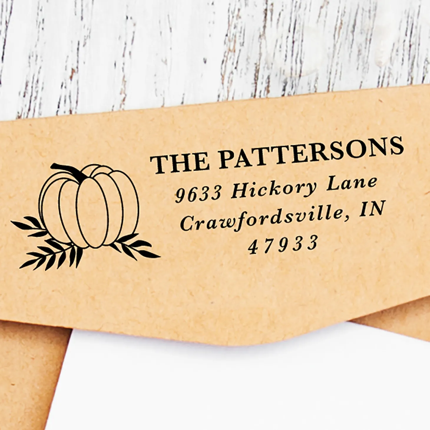 Autumn Pumpkin Self-Inking Stamp