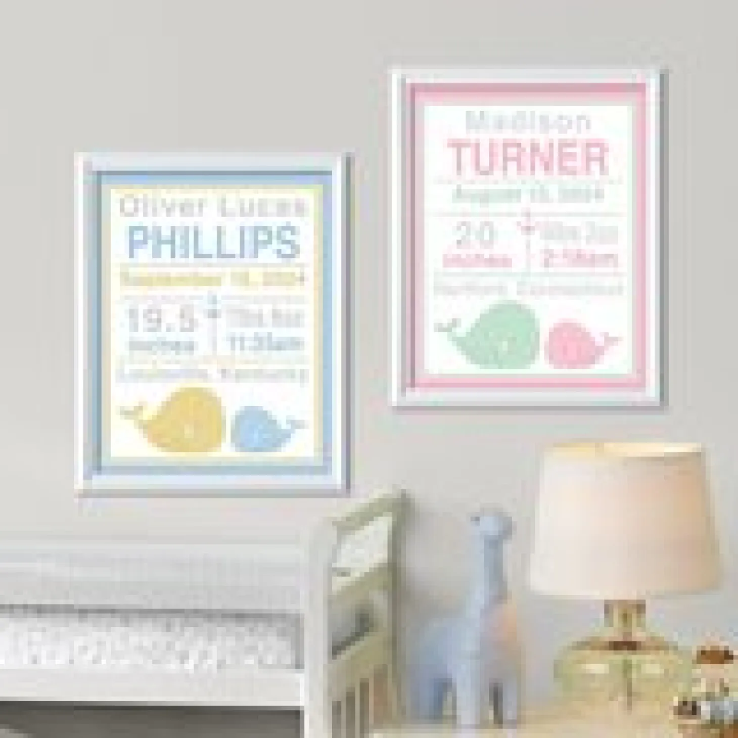 A Whale Of A Tale Baby Framed Print
