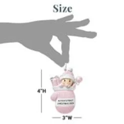 Baby Mitten Ornament