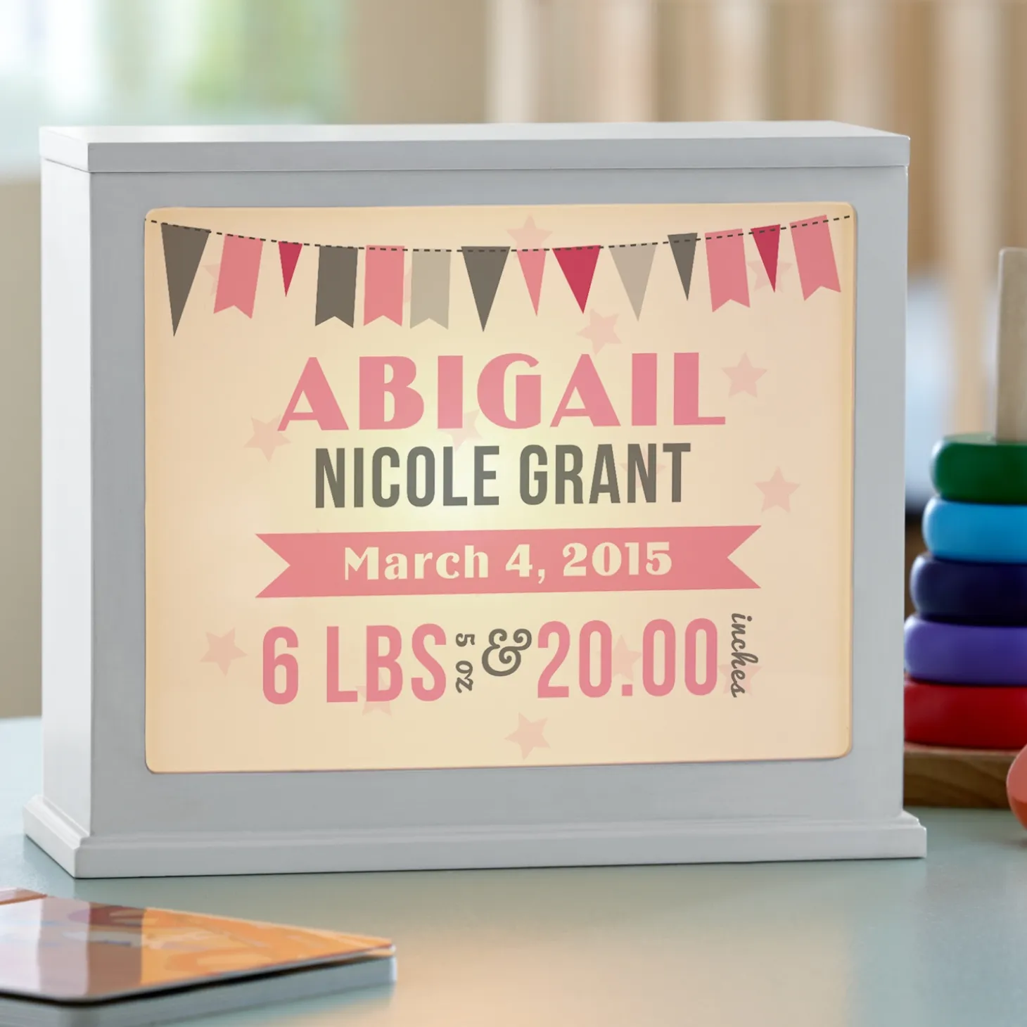 Baby's Big Day Accent Light