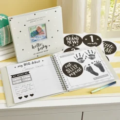 Baby's Memory Book & Sticker Set