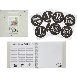 Baby's Memory Book & Sticker Set