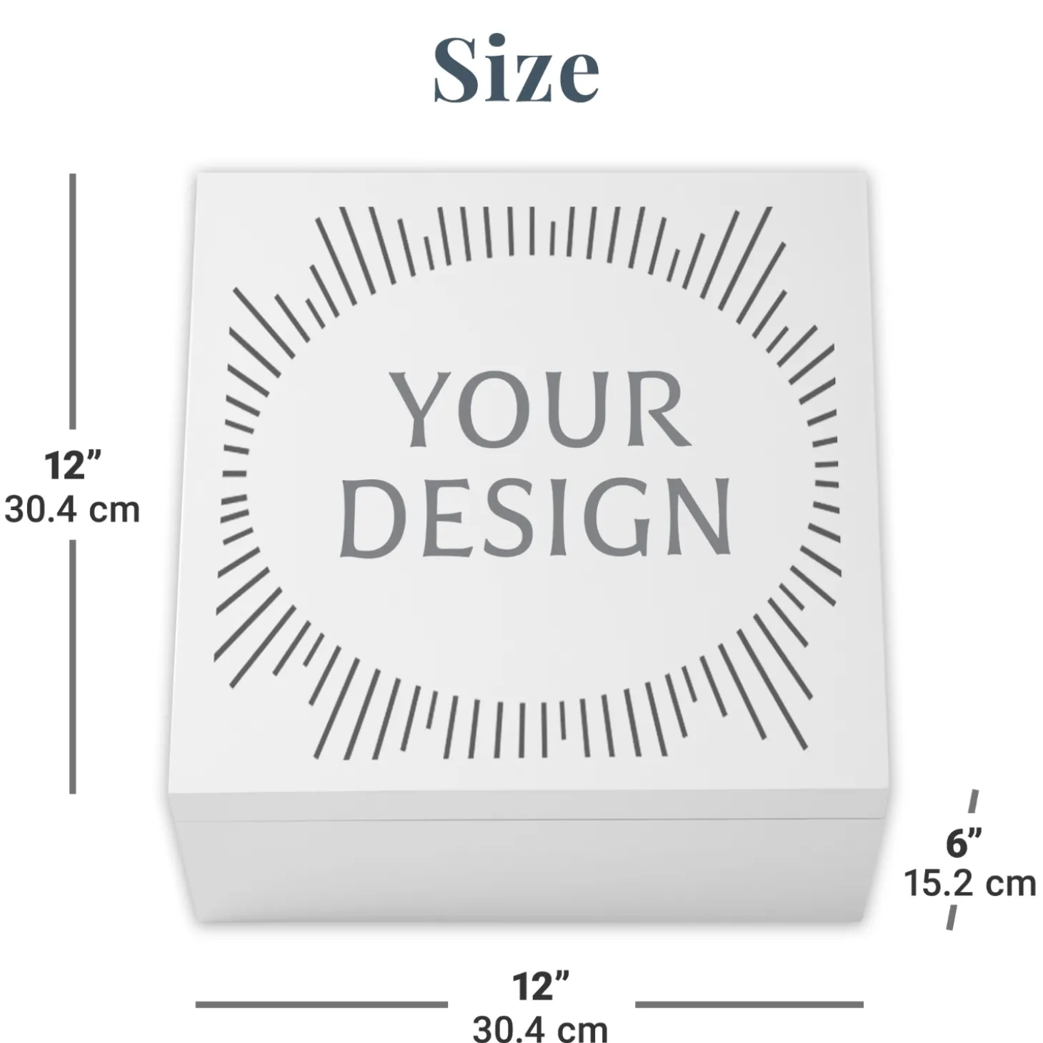 Baby Timeline Photo Keepsake Box