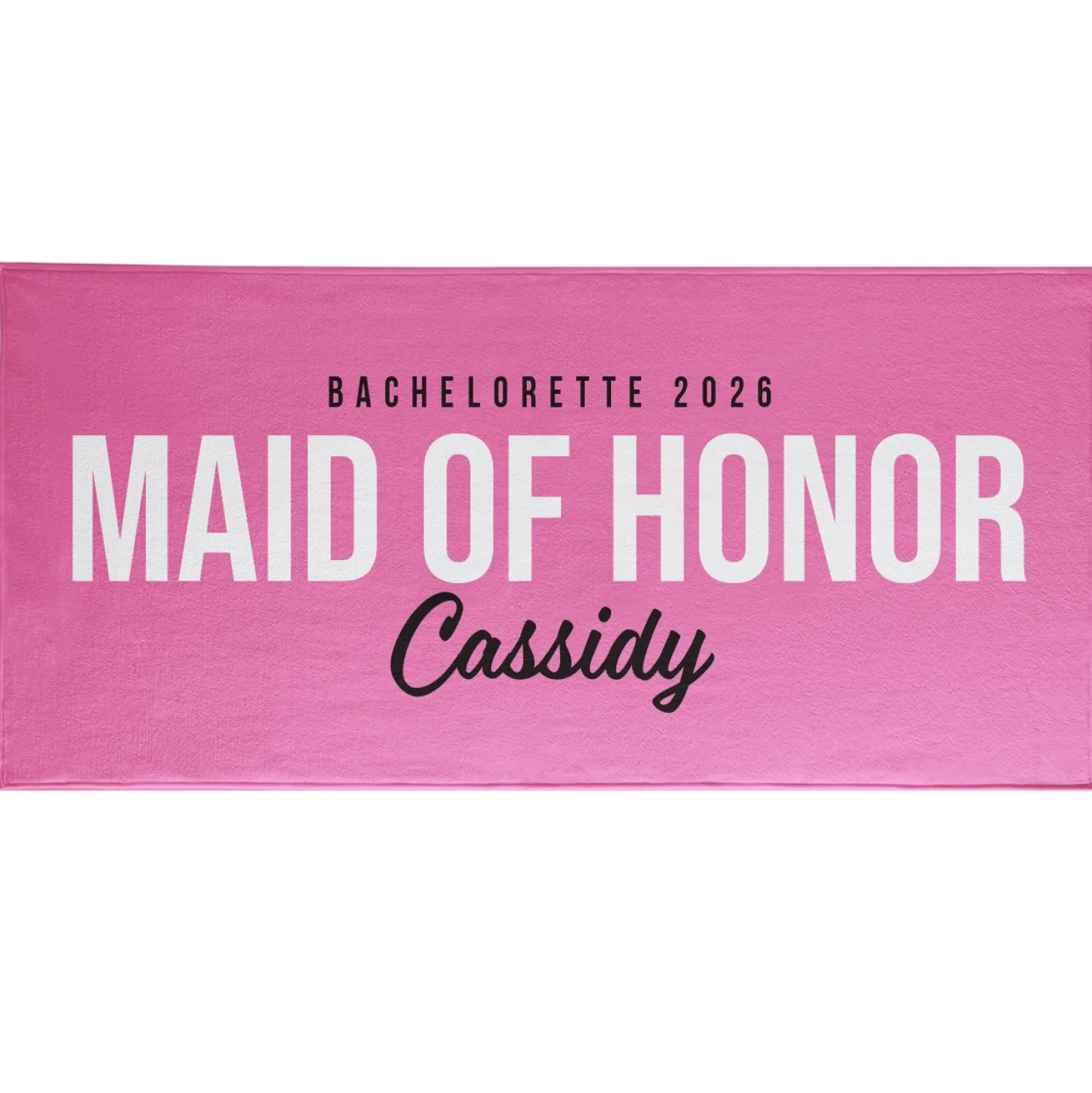 Bachelorette Party Beach Towel