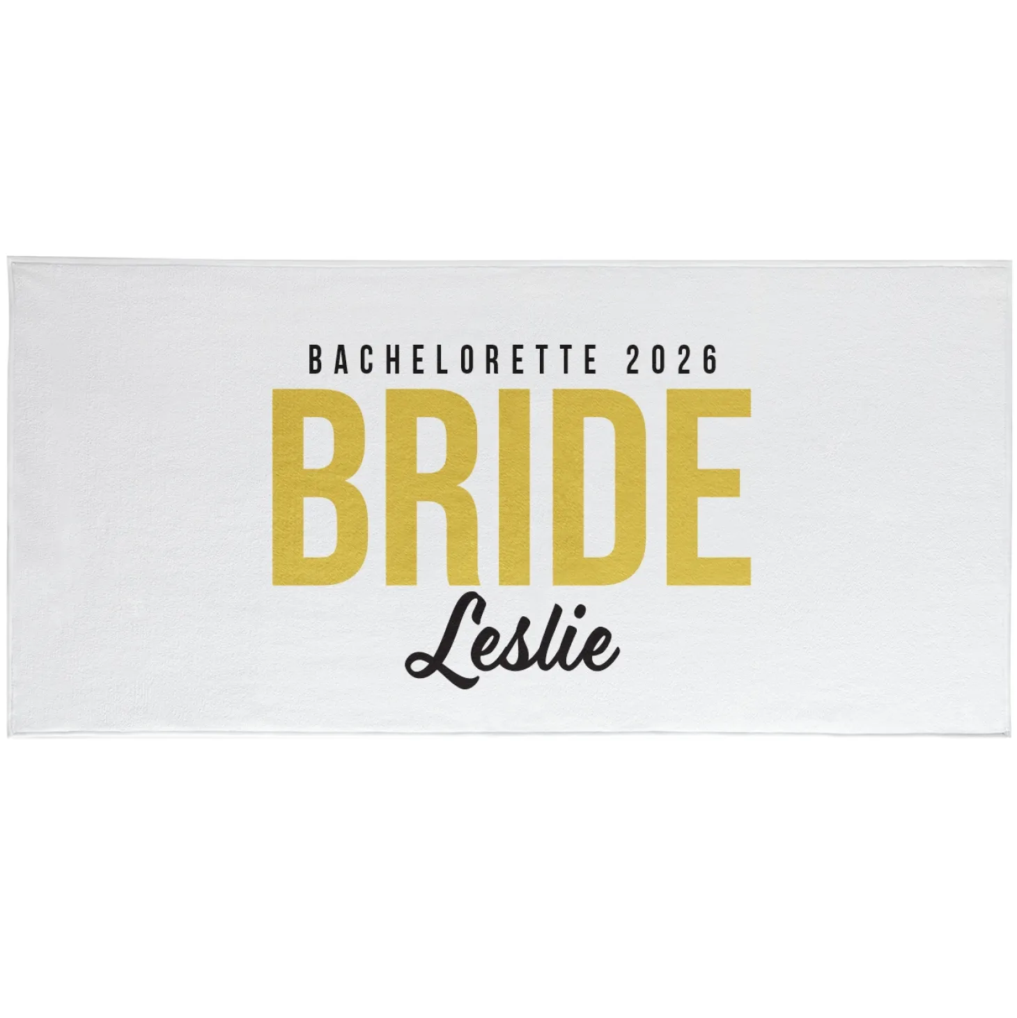 Bachelorette Party Beach Towel