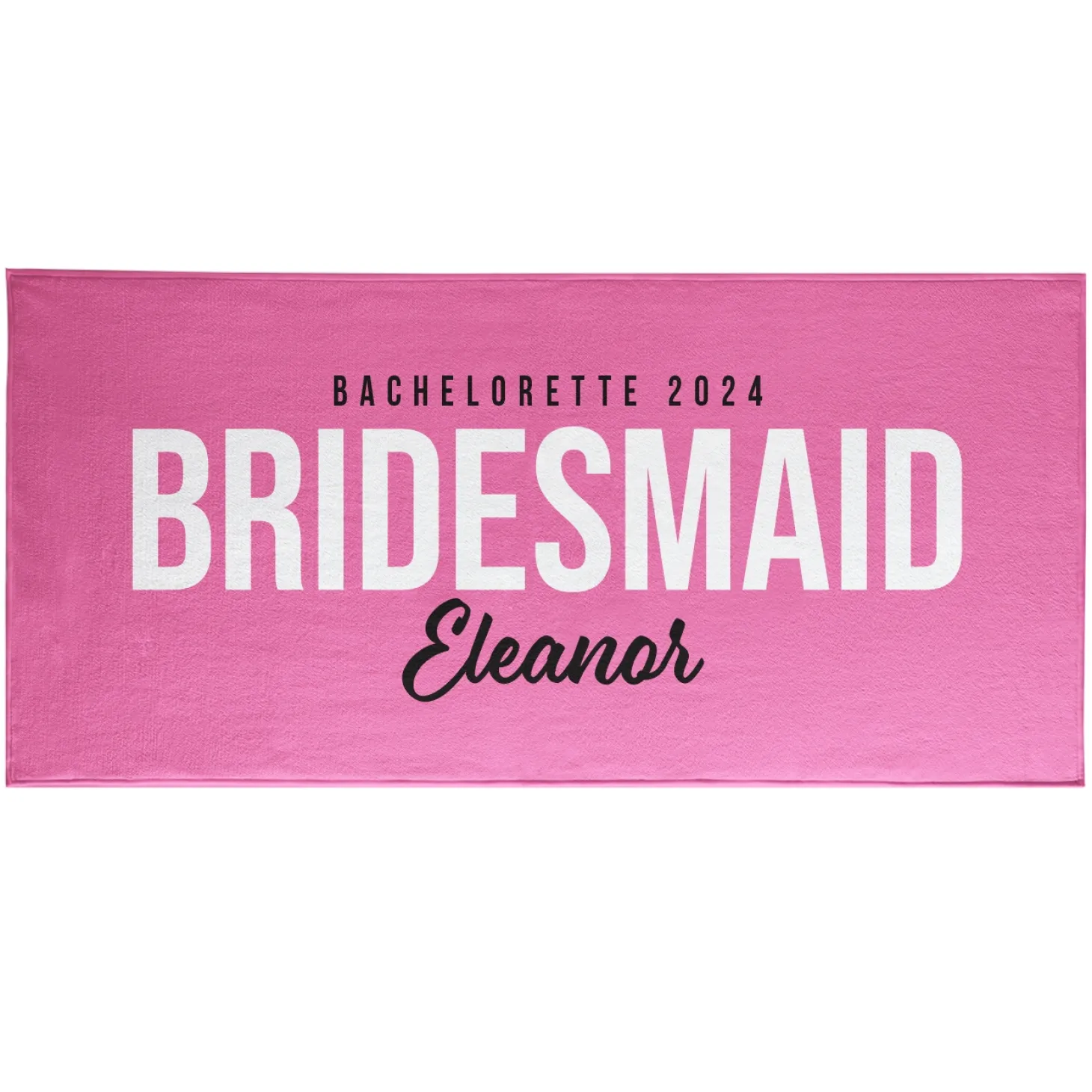 Bachelorette Party Beach Towel