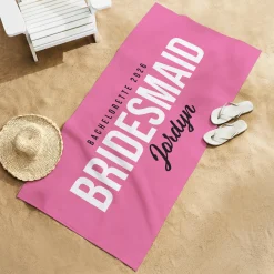 Bachelorette Party Beach Towel