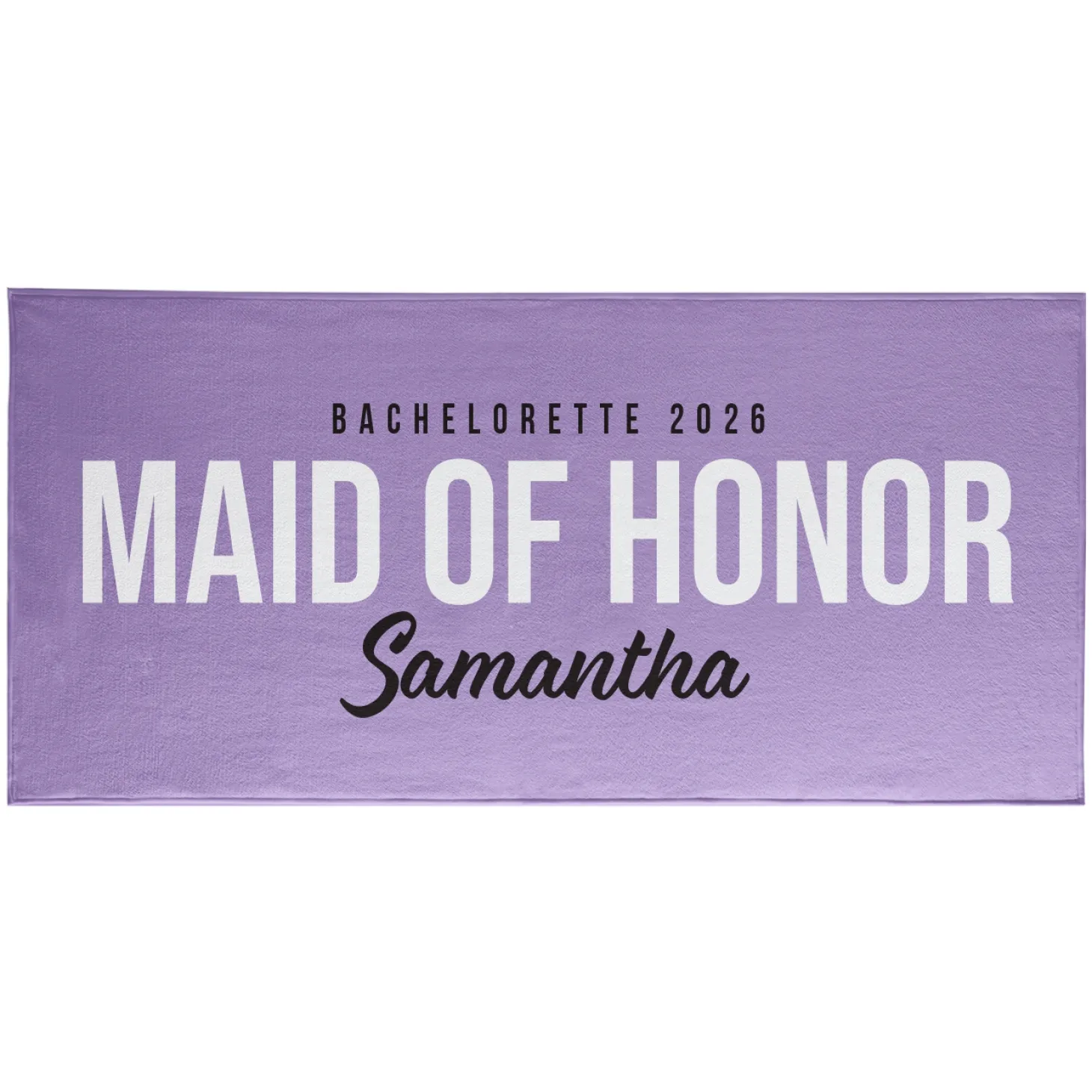 Bachelorette Party Beach Towel