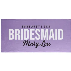 Bachelorette Party Beach Towel