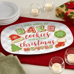 Bake Cookies and Watch Christmas Movies Platter