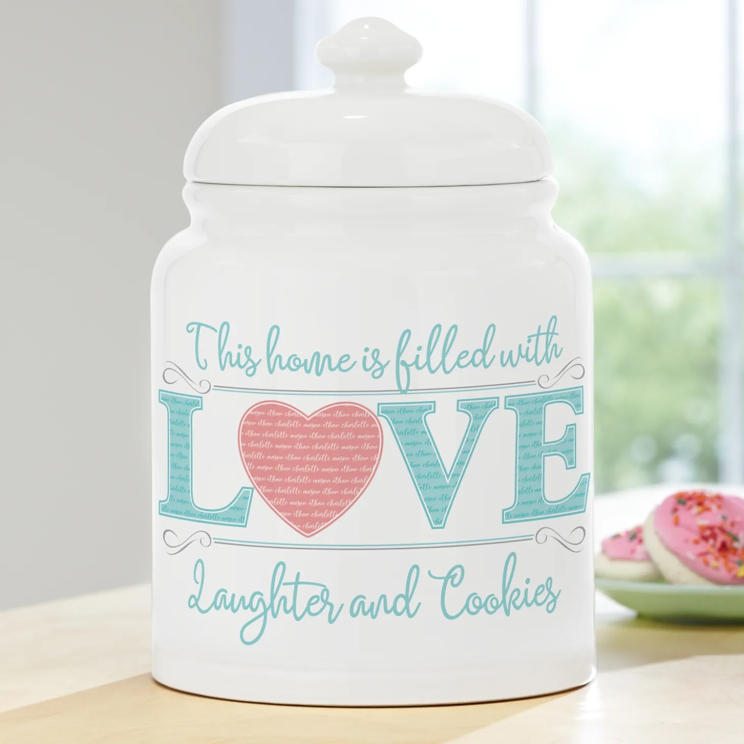 Baked with Love Cookie Jar