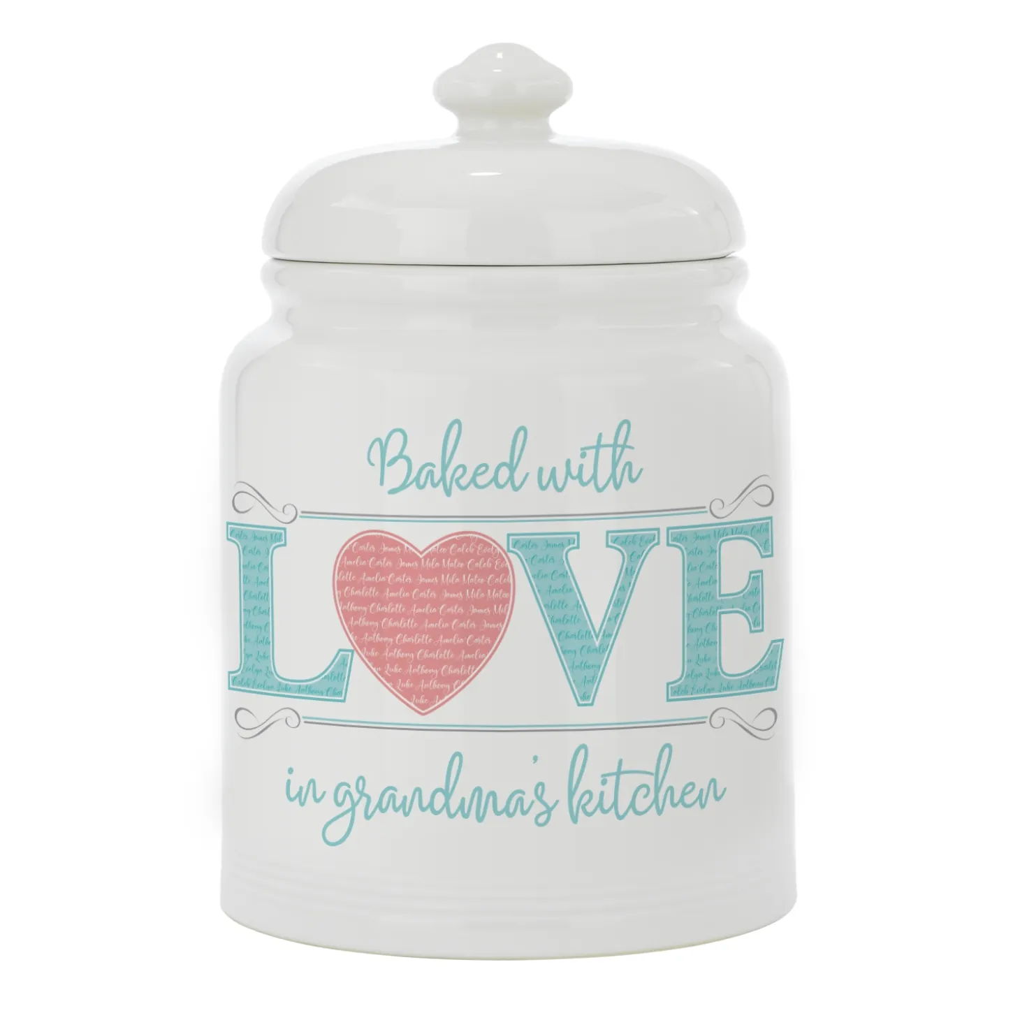 Baked with Love Cookie Jar