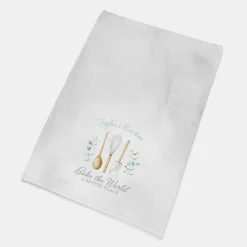 Bake The World A Better Place Kitchen Towel