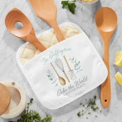 Bake The World A Better Place Pot Holder