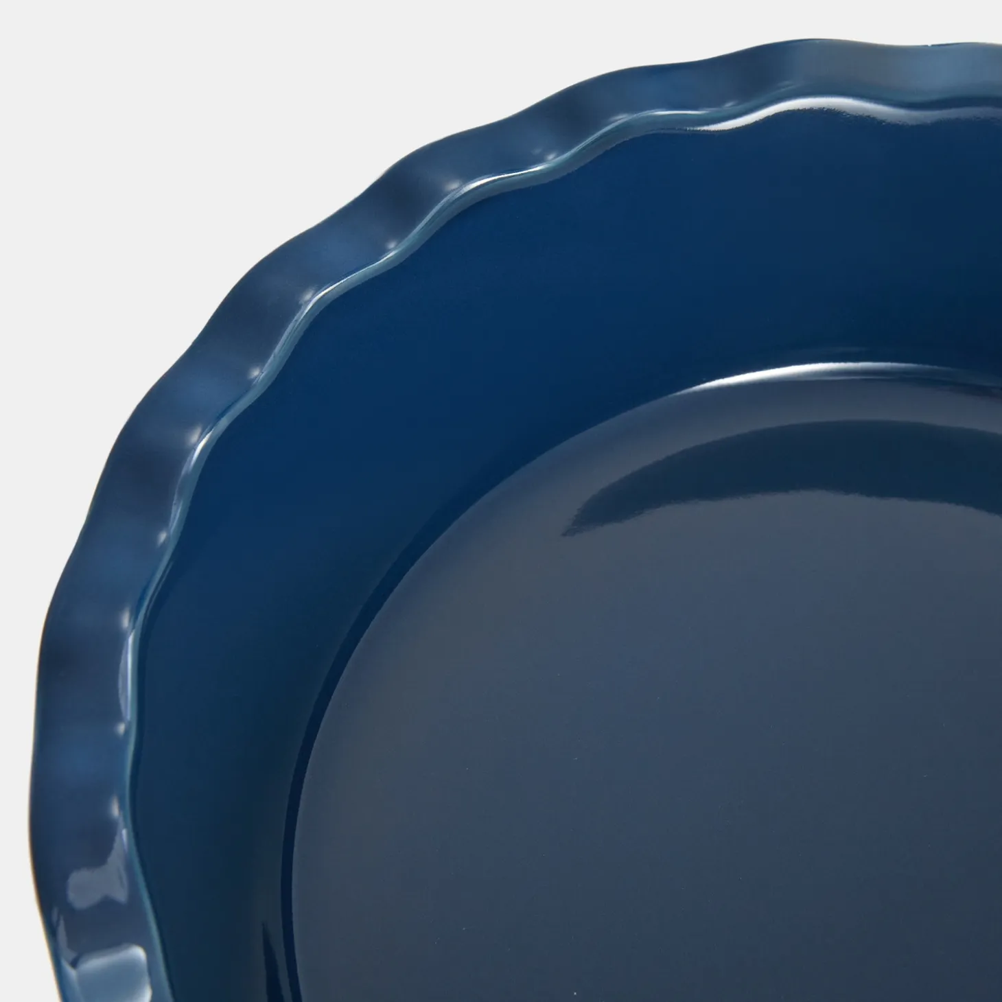 Bake The World A Better Place Stoneware Pie Dish