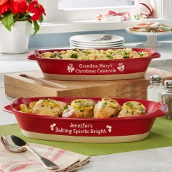 Baking Spirits Bright Casserole Dish