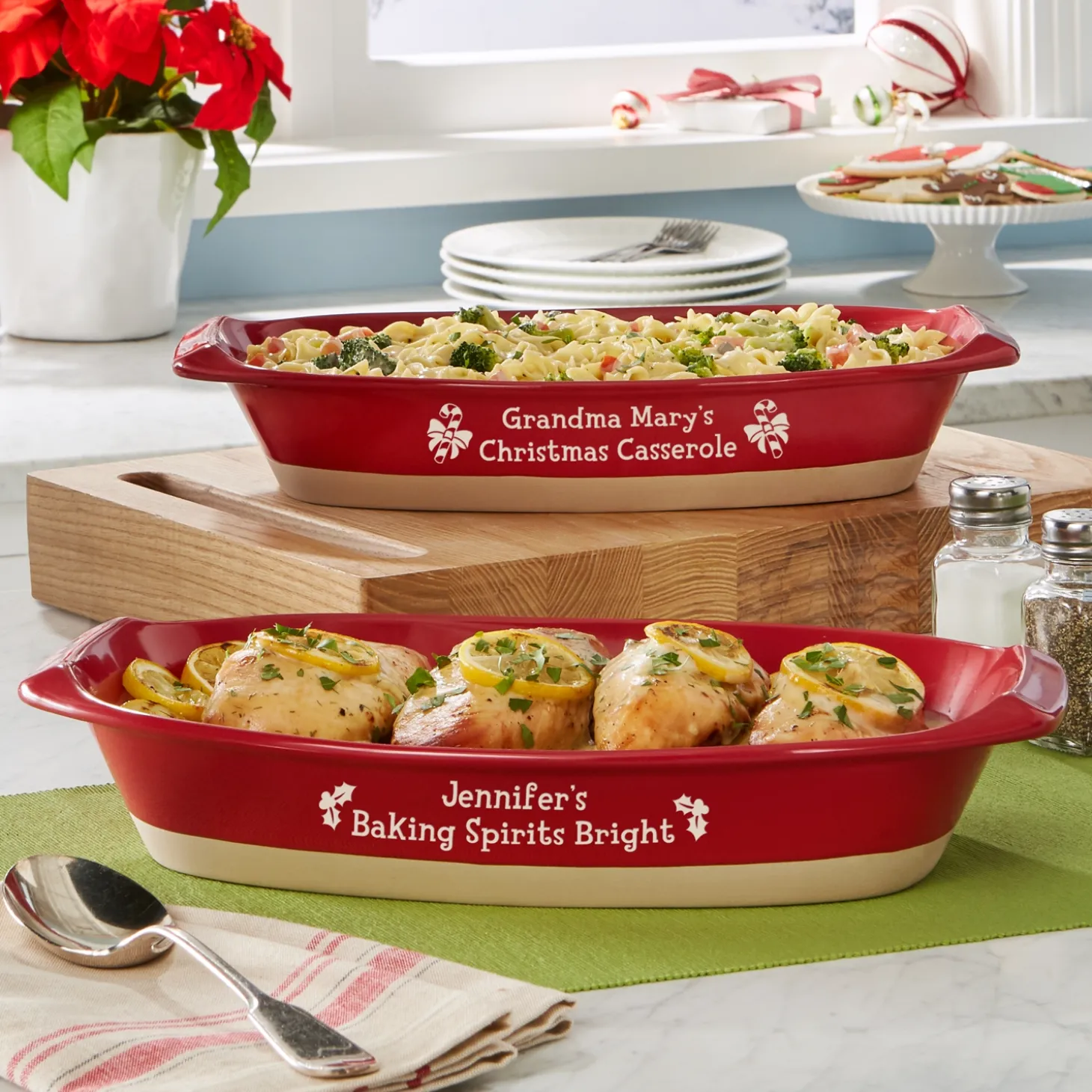 Baking Spirits Bright Casserole Dish