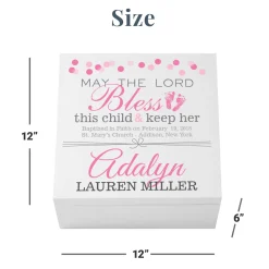 Baptismal Prayer Keepsake Box