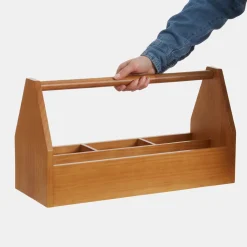 Barbecue Station Wood BBQ Caddy